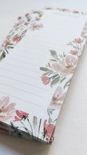 Load image into Gallery viewer, Watercolor Garden Floral Notepad