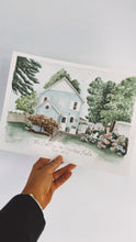 Load image into Gallery viewer, Mini Custom Watercolor House Portrait