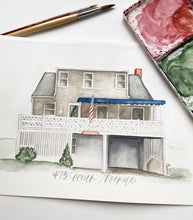 Load image into Gallery viewer, Custom Watercolor House Portrait