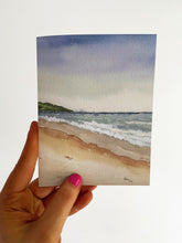 Load image into Gallery viewer, Castaway Daydream Watercolor Landscape Greeting Card