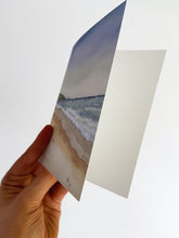 Load image into Gallery viewer, Castaway Daydream Watercolor Landscape Greeting Card