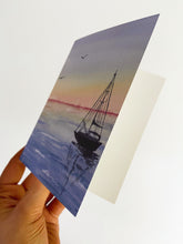 Load image into Gallery viewer, A Quiet Morning Watercolor Landscape Greeting Card
