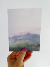 Load image into Gallery viewer, Sweet Mornings Abstract Watercolor Greeting Card