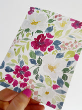 Load image into Gallery viewer, Bright Summer Blooms Watercolor Floral Greeting Card