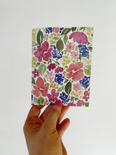 Load image into Gallery viewer, Soft Summer Blooms Watercolor Floral Greeting Card