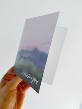 Load image into Gallery viewer, "I Miss You" Watercolor Greeting Card