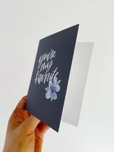 Load image into Gallery viewer, "You're My Favorite" Hand Lettered Floral Greeting Card