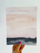 Load image into Gallery viewer, Moody Afternoon Abstract Watercolor Art Print