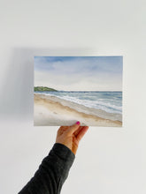Load image into Gallery viewer, Castaway Daydream Watercolor Landscape Art Print