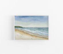 Load image into Gallery viewer, Castaway Daydream Watercolor Landscape Art Print