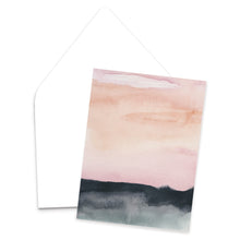 Load image into Gallery viewer, Moody Afternoon Abstract Watercolor Greeting Card