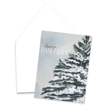 Load image into Gallery viewer, "Happy Holidays" Christmas Greeting Card