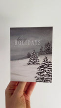 Load and play video in Gallery viewer, Snowy Holiday Winter Christmas Greeting Card
