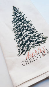 Watercolor Christmas Tea Towel Bundle