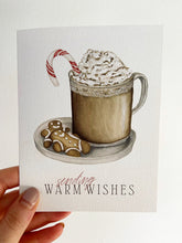 Load image into Gallery viewer, &quot;Sending Warm Wishes&quot; Christmas Greeting Card
