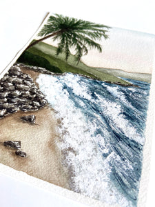 Rocky Beach Palms - ORIGINAL