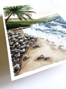 Rocky Beach Palms - ORIGINAL