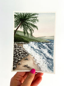 Rocky Beach Palms - ORIGINAL