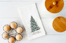 Load image into Gallery viewer, Watercolor Christmas Tea Towel Bundle
