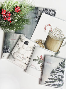 Holiday Art Prints and Cards Gift Bundle