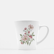 Load image into Gallery viewer, Watercolor Garden Floral Bouquet 12 oz Latte Coffee Mug
