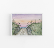 Load image into Gallery viewer, Sandy Hills Watercolor Landscape Art Print
