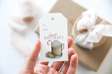 Load image into Gallery viewer, Coffee &amp; Cookies Holiday Gift Tags
