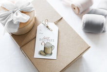 Load image into Gallery viewer, Coffee &amp; Cookies Holiday Gift Tags
