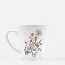 Load image into Gallery viewer, Watercolor Garden Floral Bouquet 12 oz Latte Coffee Mug
