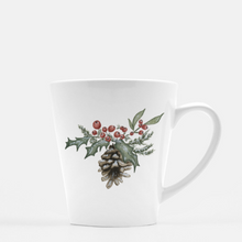 Load image into Gallery viewer, Holly Berry Latte Coffee Mug | 12 oz.
