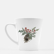 Load image into Gallery viewer, Holly Berry Latte Coffee Mug | 12 oz.
